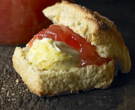 Gingery buttermilk scones